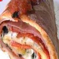 Stromboli Sandwich with Ham_image