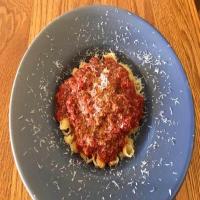 Sweet & Spicy Roasted Red Pepper Pasta Sauce image