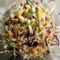 Coleslaw With Peanuts and Raisins image