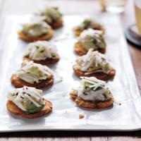 Crab Salad with Avocado and Tostones_image