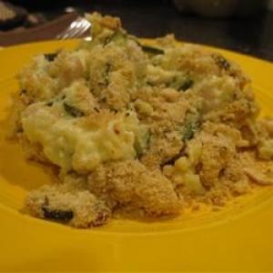 Zucchini Casserole with Cracker Crust_image