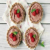 Mini Raspberry and Coconut Cream Tarts image