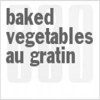 Baked Vegetables Au Gratin_image