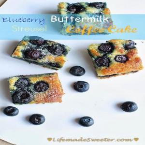 Blueberry Buttermilk Streusel Coffee Cake_image