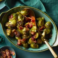 Maple-Bacon Brussels Sprouts image