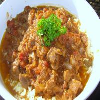 Nigerian Beef in Tomato Sauce image