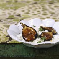 Cream Cheese with Grilled Figs_image