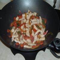 Stir Fry Chicken and Peppers image