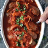 Slow Cooker Italian Sausage and Peppers_image
