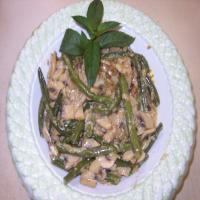 Creamy String Beans and Mushrooms_image