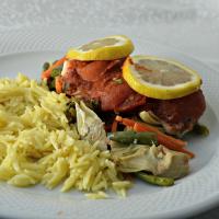 Red Lobster® Oven-Roasted Tilapia with Vegetables image