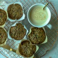 Sweet potato zucchini muffins_image