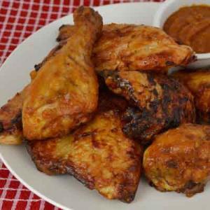 Grilled Chicken with BBQ Sauce_image