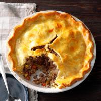 French Meat and Vegetable Pie image