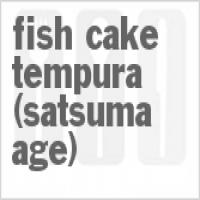 Fish Cake Tempura (Satsuma-age)_image