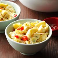 Tortellini Salad with Artichokes & Sweet Peppers_image