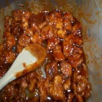 Ancho-Chile Chicken Bites in Ancho-Chili Sauce_image