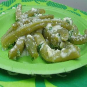 Beans With Parsley Sauce image