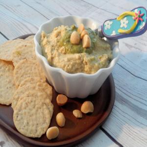 Macadamia Nut Pesto Hummus image