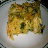 Chicken & Veggie Alfredo Lasagna image
