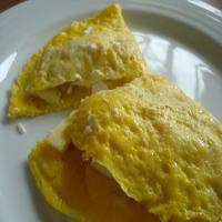 Apple, Amaretto, Cream Cheese Omelet for Two image