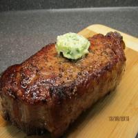 Classic Delmonico Steak (with Herbed Butter) image