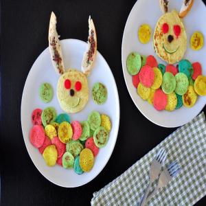Easter Bunny Pancakes and Egg Basket_image