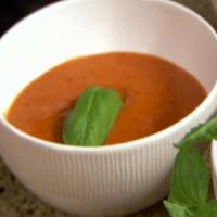 Creamy Tomato and Roasted Pepper Soup_image