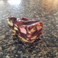 Easy Chocolate Marshmallow Graham Squares (No Bake) image