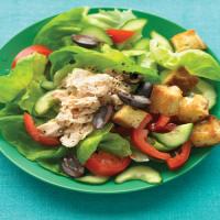 Mediterranean Tuna Salad with Croutons_image