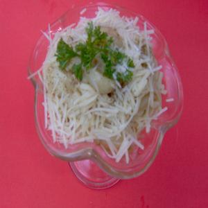 Spaghettini With Roasted Garlic_image