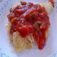 Spaghetti Squash With Red Sauce_image
