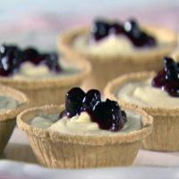 Blueberry Strawberry Compote over Lemon Tartlets_image