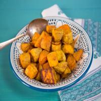Curry Roasted Sweet Potatoes_image