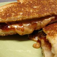 Grilled Peanut Butter and Jelly Sandwich image