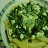 Spinach Sauce for Pasta image