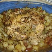 Roasted Chicken with Herbes de Provence_image