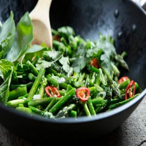 Stir-Fried Spicy Asparagus_image
