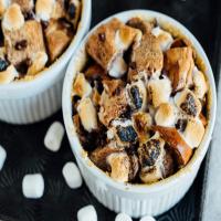 S'mores Bread Pudding for Two image