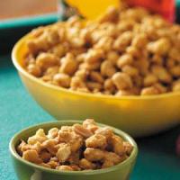 Caramel Cereal Snack Mix image
