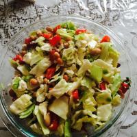 Red Bean Salad with Feta and Peppers_image