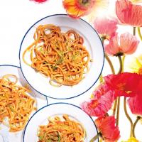 Sweet and Spicy Peanut Noodles image