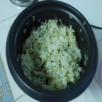Mexican Green Rice (Rice Cooker) image