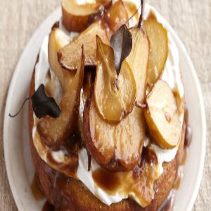 Caramelized Pears for Olive Oil Cake image