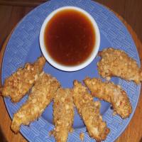 Macadamia Crusted Chicken Tenders With Maui Sunset Sauce_image
