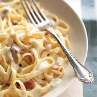Pasta with Bacon and Brie Recipe - (4.3/5)_image