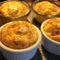Apple and Cheddar Cheese Souffles_image