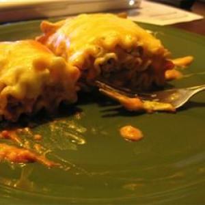 Grilled Chicken and Portobello Lasagna Rollups image