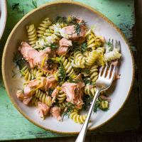 Salmon & dill pasta_image