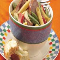 Penne with Vegetables and Kielbasa image